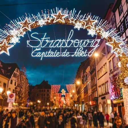 Appart Premium Aux Portes De Strasbourg Avec Parking Prive 希尔蒂盖姆 外观 照片
